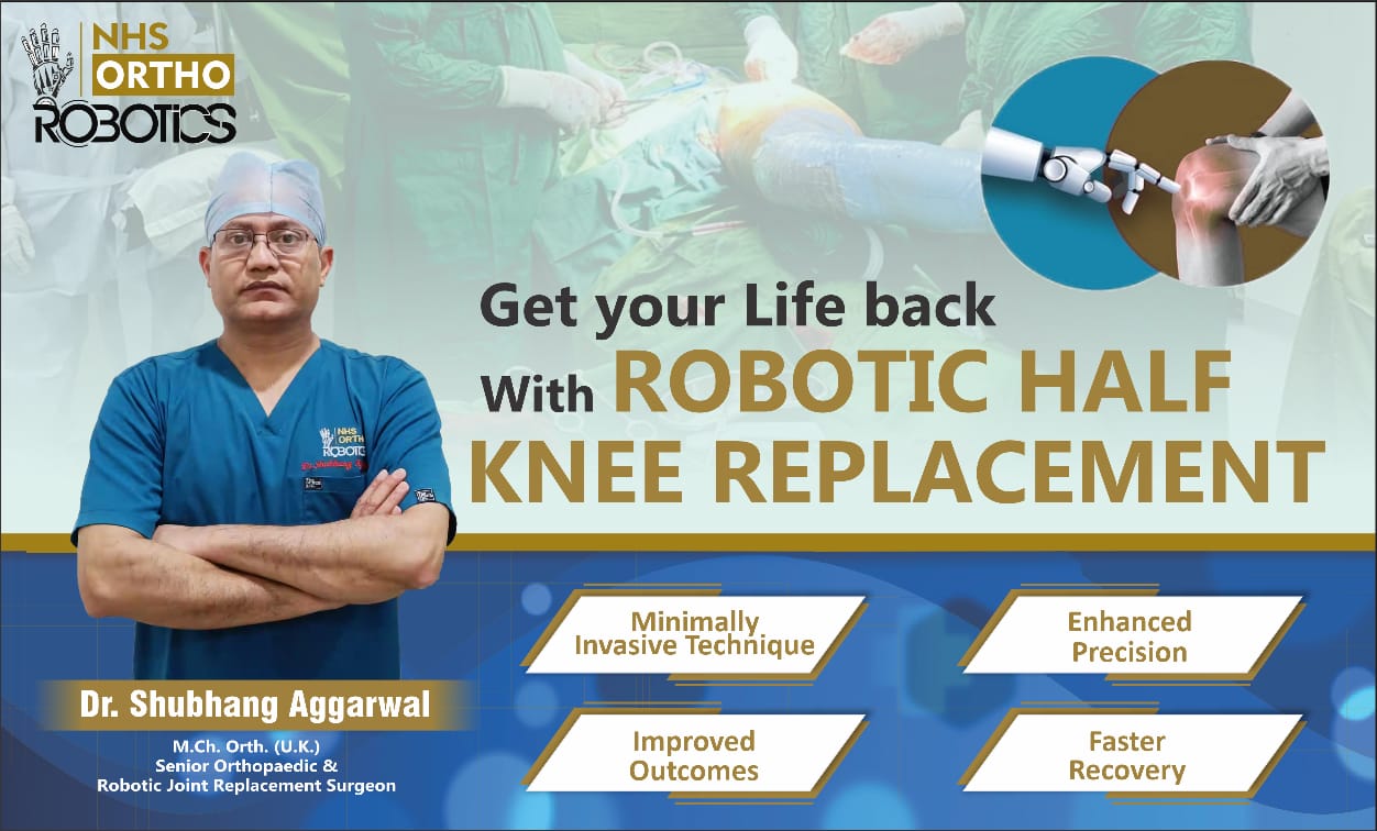 Robotic Half Knee Replacement Surgery | Benefits, Recovery & Cost